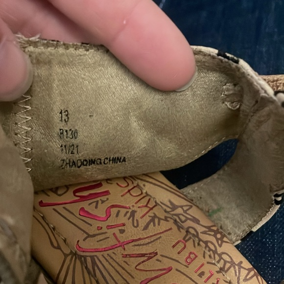 Girl Blowfish Sandals - Picture 8 of 9